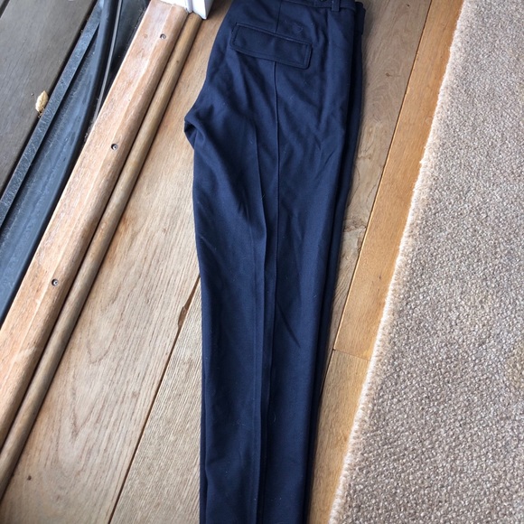Navy blue trousers/pants - Picture 2 of 4